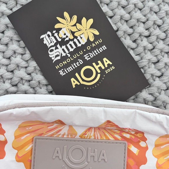 Aloha Collection• SUPER SPECIAL LIMITED EDITION Le Tour SUNRISE SHELL Papaya - Picture 4 of 9